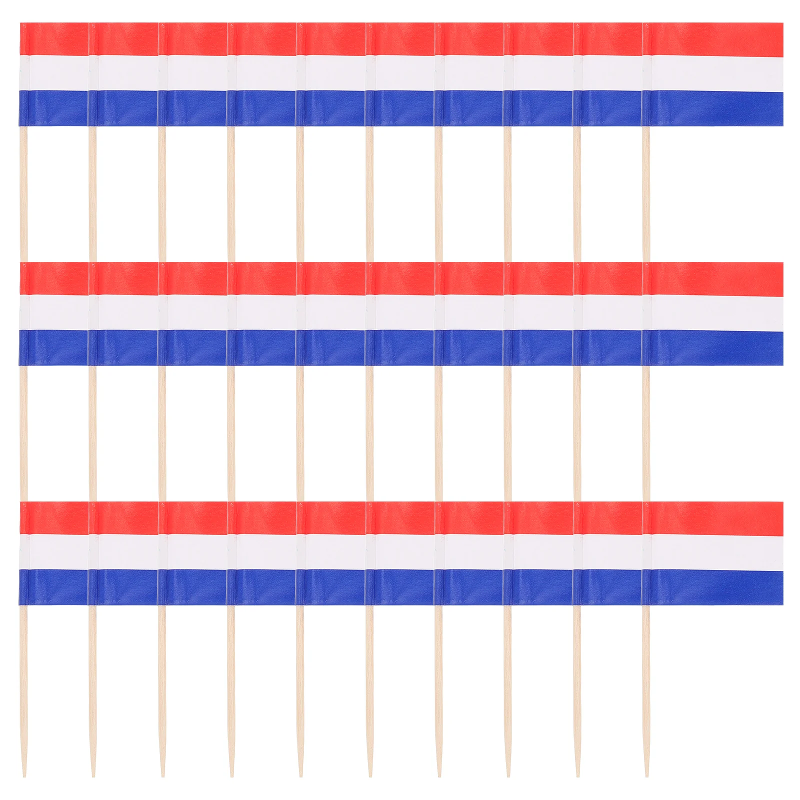 

100 Pcs Flag Toothpick Dessert Fruit Picks Decorative Food Cupcakes Flags Countries Toothpicks for Appetizers Toppers