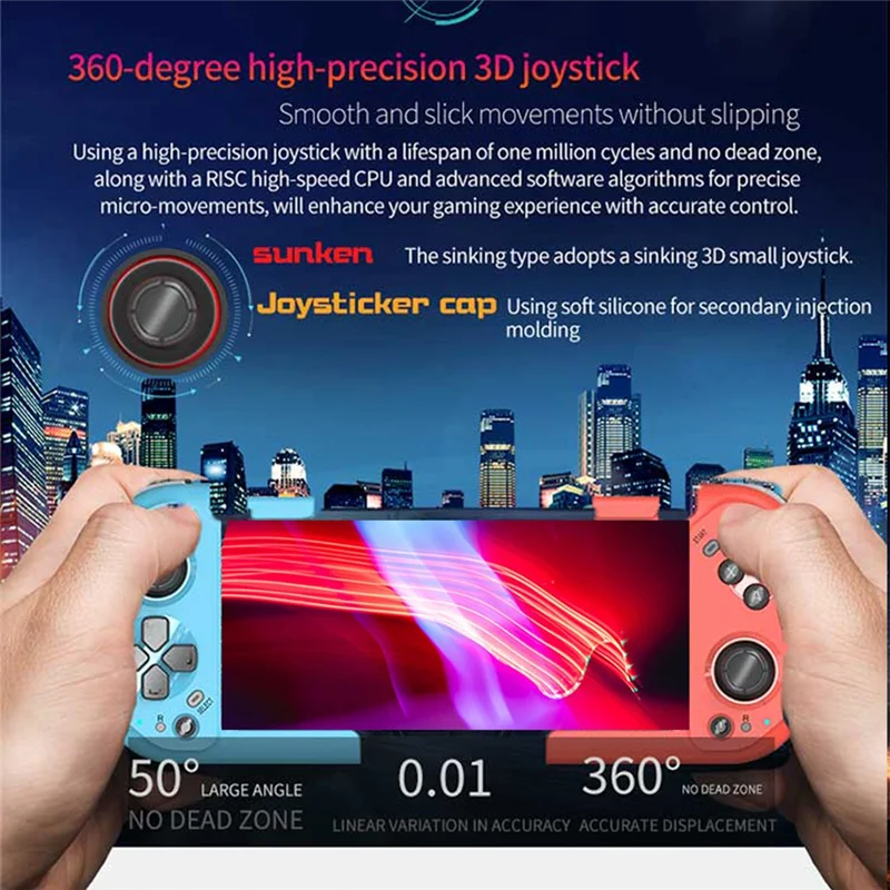 

Беспроводной геймпад Mocute 061, беспроводной игровой контроллер с левым и правым разделением, игровой джойстик Bluetooth для Android, ПК IOS