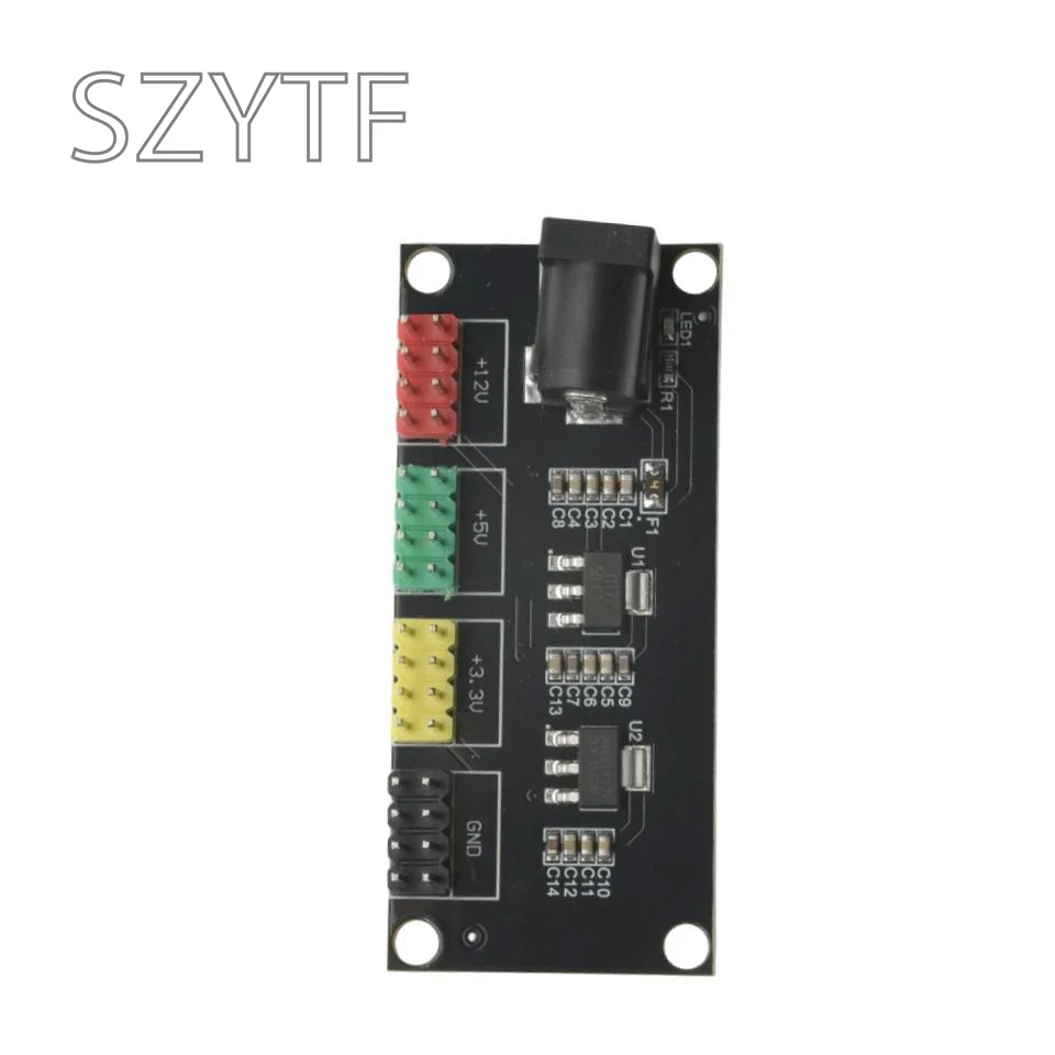 Power module 3.3v 5v 12v Multiple output voltage conversion module DC-DC 12V to 3.3v 5v 12v