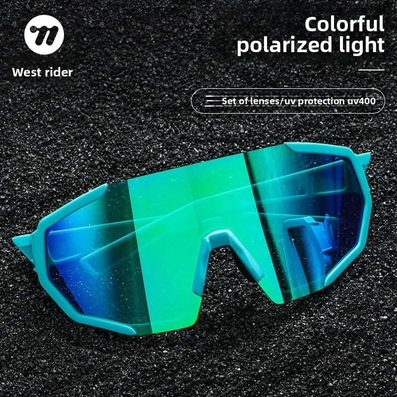 

Polarized Sports Sunglasses for Men & Women, Prescription-Ready Cycling Glasses with Windproof Design