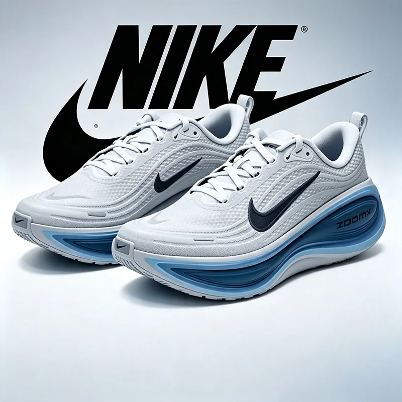 Мужские кроссовки Nike VOMERO PLUS - мягкие гибкие кроссовки для тренировок и бега по шоссе, модель: HV8150-111