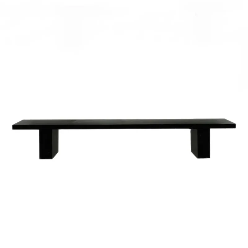 Nordic solid wood long stool designer personalized furniture simple modern home shoe changing rest shoe dining stool
