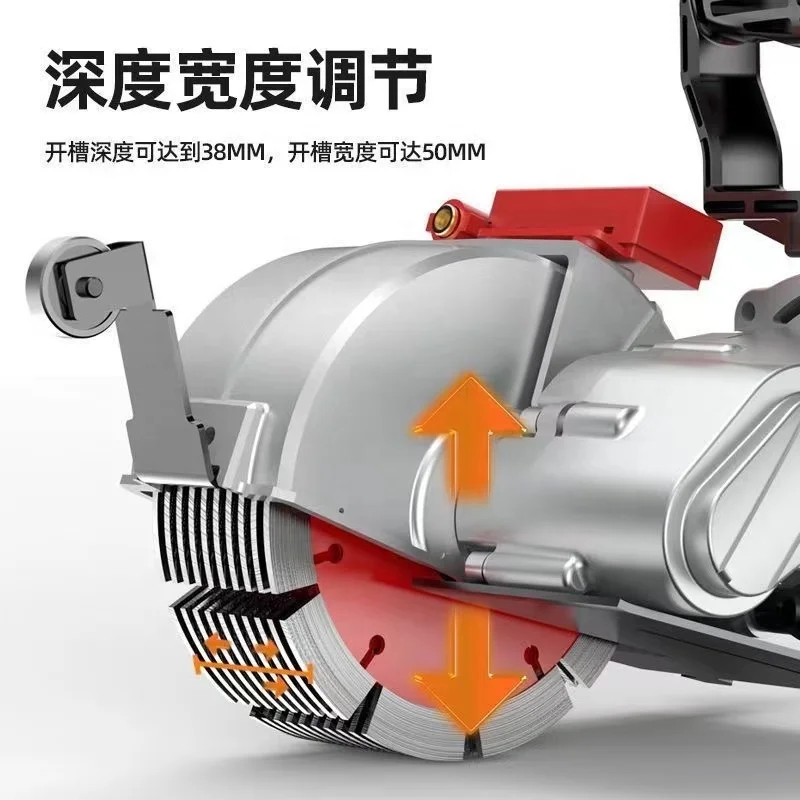 TLF 5900w herramienta de sierra de corte eléctrica cortadora de pared máquina ranuradora de pared máquina ranuradora de corte de pared