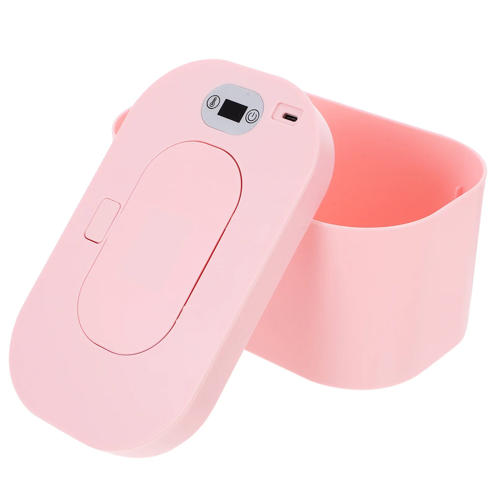 الأنسجة المبللة دفئا سعة كبيرة Abs عدم الانزلاق قاعدة منخفضة الطاقة التدفئة للطفل مسح صندوق توزيع التخزين المنزلي