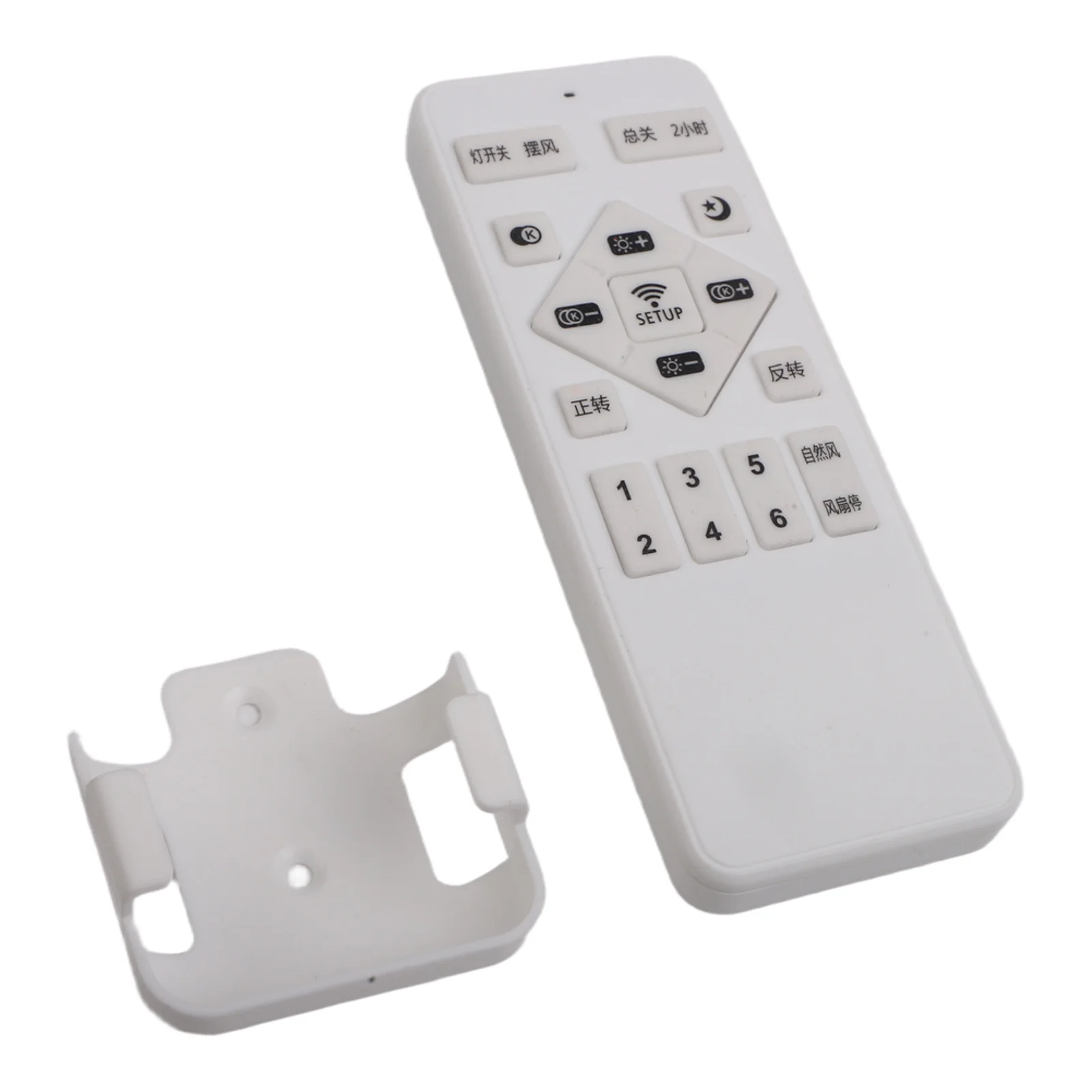 2.4GHz Remote and Mobile App Compatible Fan Light Dimmer for Precise Brightness Control Variable Fan Speeds Timer