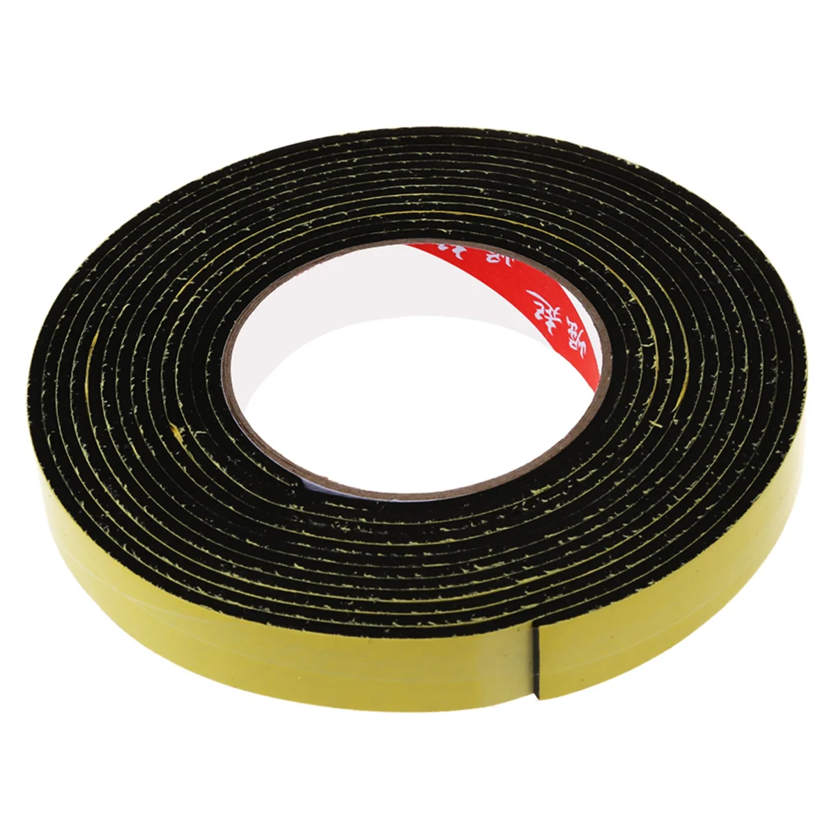 8pcs 5M Black Single Sided Self Adhesive Foam Tape Closed Cell 20mm Wide x 3mm Thick