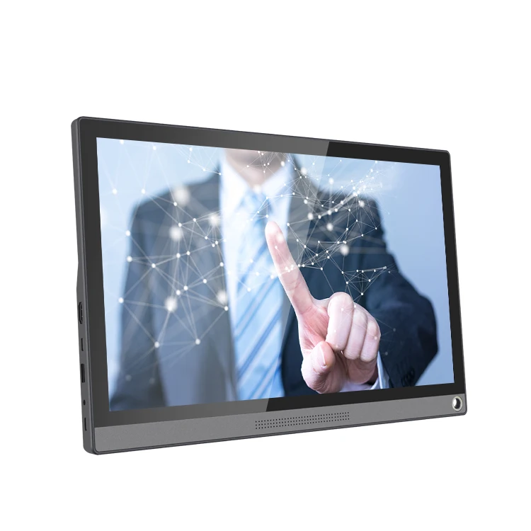 High Quality Aluminium Alloy 15.6 Inch IPS FHD 1920*1080p Portable Touch Screen Monitors Pc Gaming Portable Laptop Monitor