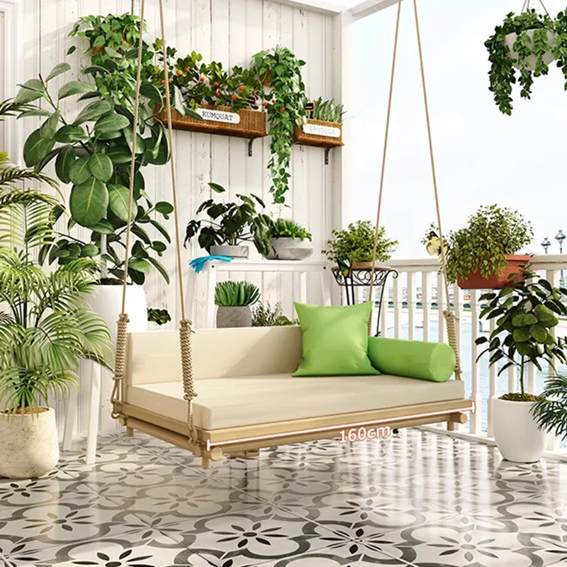 

Furniture Factory Outdoor Garden Hammock Aluminum Modern Aluminum Frame Swing Rope Hanging Sofa