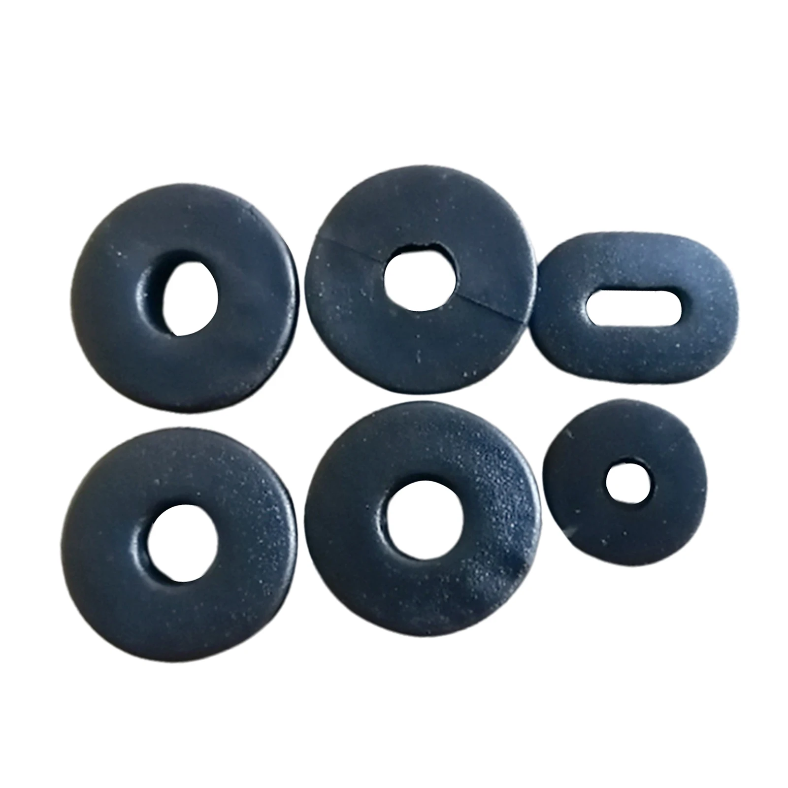 6 Pieces Performance Rubber Side Cover Grommet Eyelet Ring Replacement for Suzuki GN125 GN125 HJ125 HJ125-K2 HJ125-K3