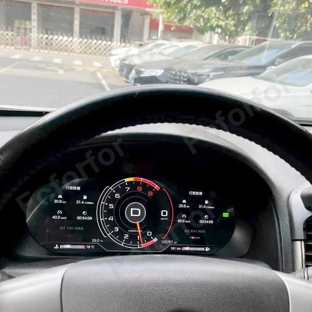Digital LCD Instrument Cluster For Chevrolet Captiva 2013-2017 Full LCD Virtual Dashboard Screen Car Digital Gauge Speedometer