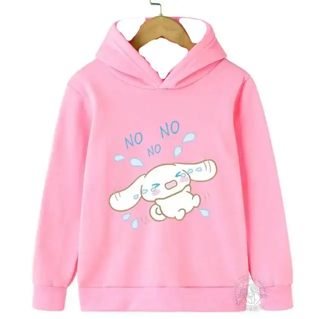 

Удобная и модная детская толстовка с принтом собаки с большими ушами и повседневная высококачественная толстовка.