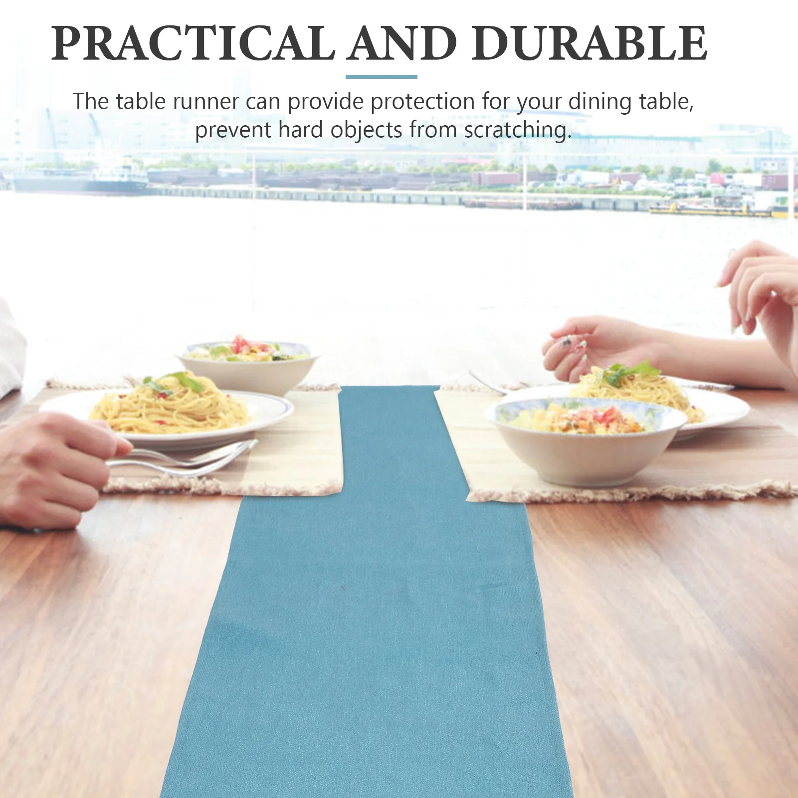 

Cotton Linen Runner 50X140Cm Tassel Edge For Dining Table Decorative Home Holiday Party Wedding Table Cover Decor