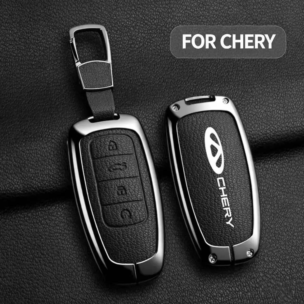 For Chery Tiggo 4 5X 3X Tiggo 7 Pro Arrizo 5 Arrizo 8 9 Zinc Alloy Drop Proof Full Protection Car Accessories Car Key Cover