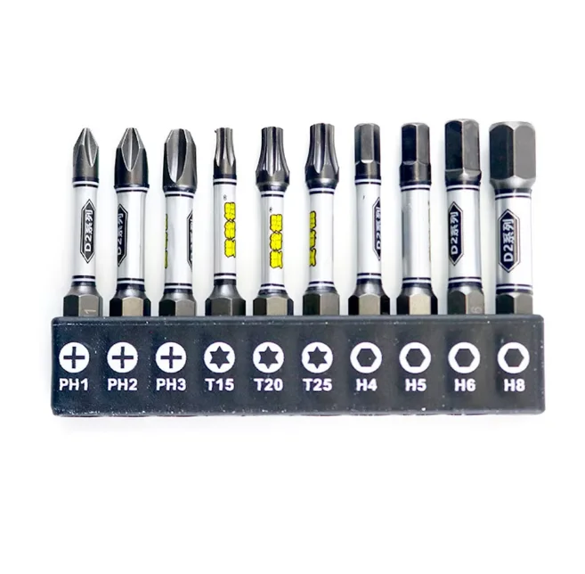 1/4 Inch Magnetic Screwdriver Bit Set Torx Hexagonal Cross Head Impact Drill Batch Head Tamper Proof for E-commerce SEO