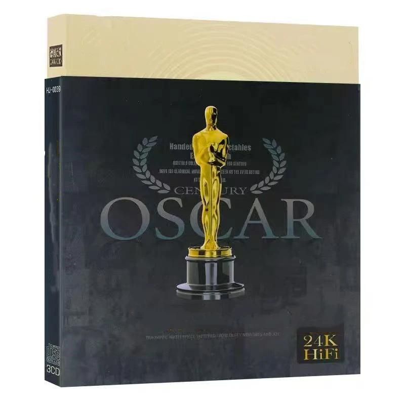

Classic Oscars V.A Music CD Best Movie Collection Album Greatest Love Of All 3pcs Music Record Cosplay Walkman Soundtrack Box