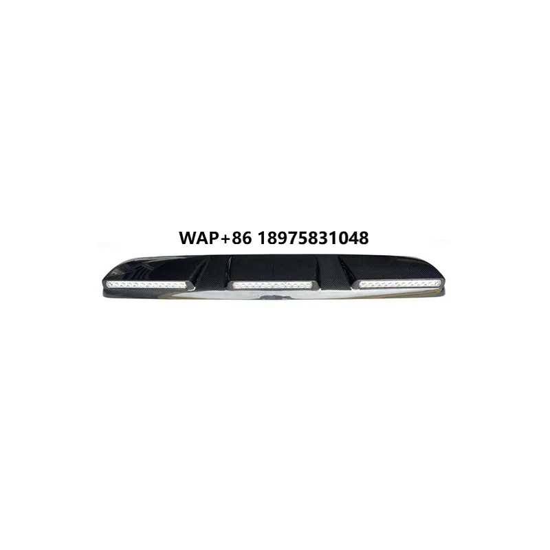

High Quality Dry Carbon Fiber Roof Spoiler With LED Light for W464 G63 G500 2019-2024 Carbon Wing