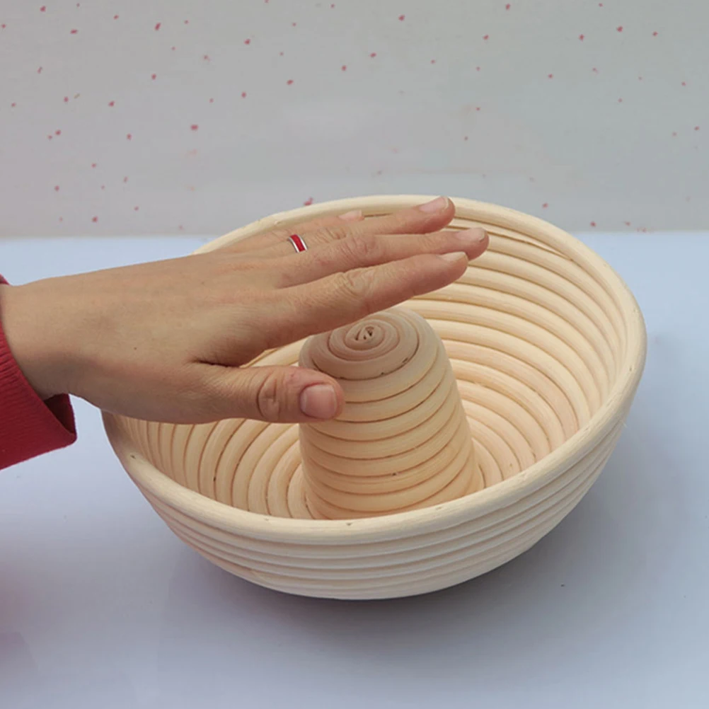 

Bread Fermentation Natural Baking Accessory 22x8cm Wicker Rattan Proofing Baking Tool Natural Smooth Safe Reusable