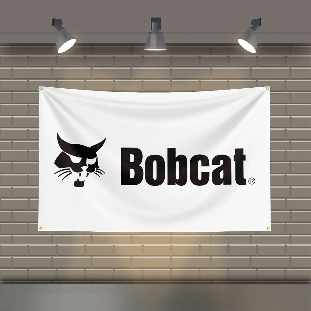 3x5 FT B-Bobcats  Flag Polyester Printed Mechanical Tool Flags for Room Garage Decor