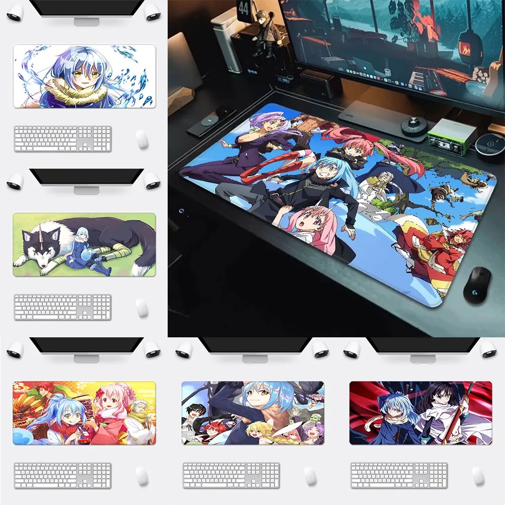 That Time I Got Reincarnated Design Pattern Game Mousepad Large Pads Rubber Mouse Mat MousePad Desk Gaming Mousepad Cup Mat