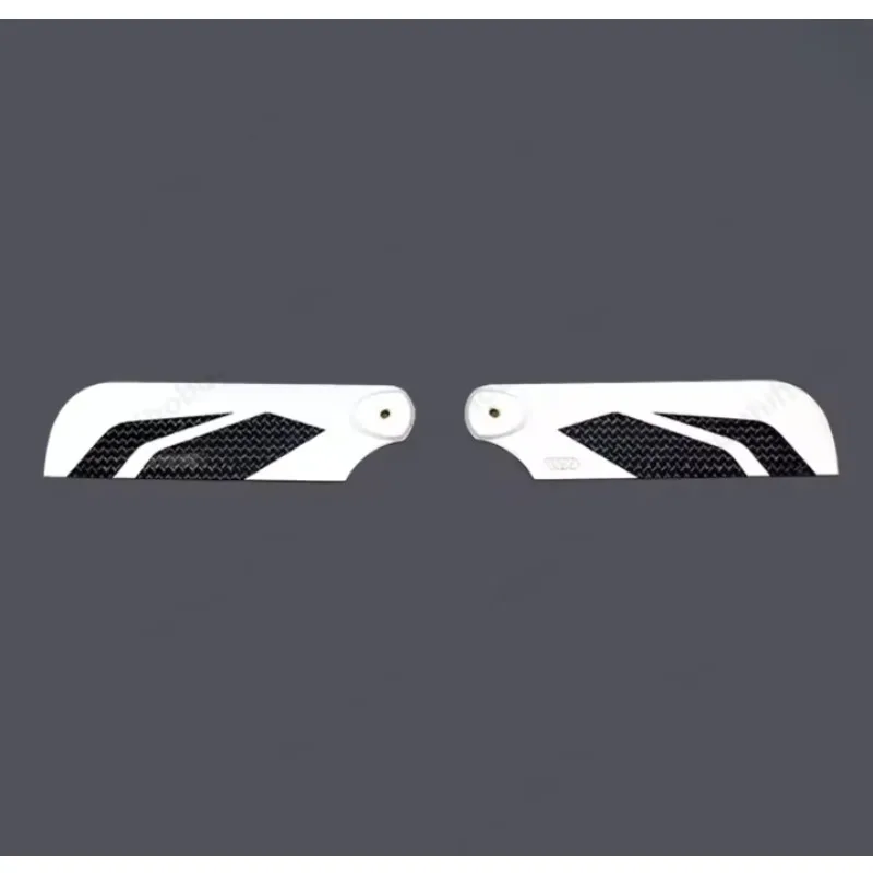 1 زوج 3K ألياف الكربون الذيل المروحة 105 مللي متر 92 مللي متر 85 مللي متر الذيل الدوار جولة رئيس شفرة ل RC FPV هليكوبتر DIY نموذج تجميعها أجزاء #5