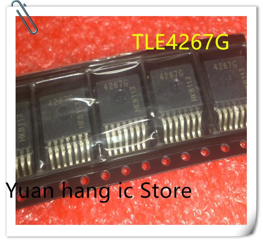 Régulateur de tension à faible chute 5V, 10 pièces/lot, nouveau, original, TLE4267G TO-263 4267G TLE4267