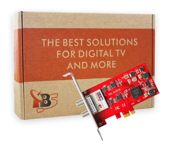 

For TBS6281se 2-way DVB-T2/T/C PCI-E cable TV card tuner TS stream recording
