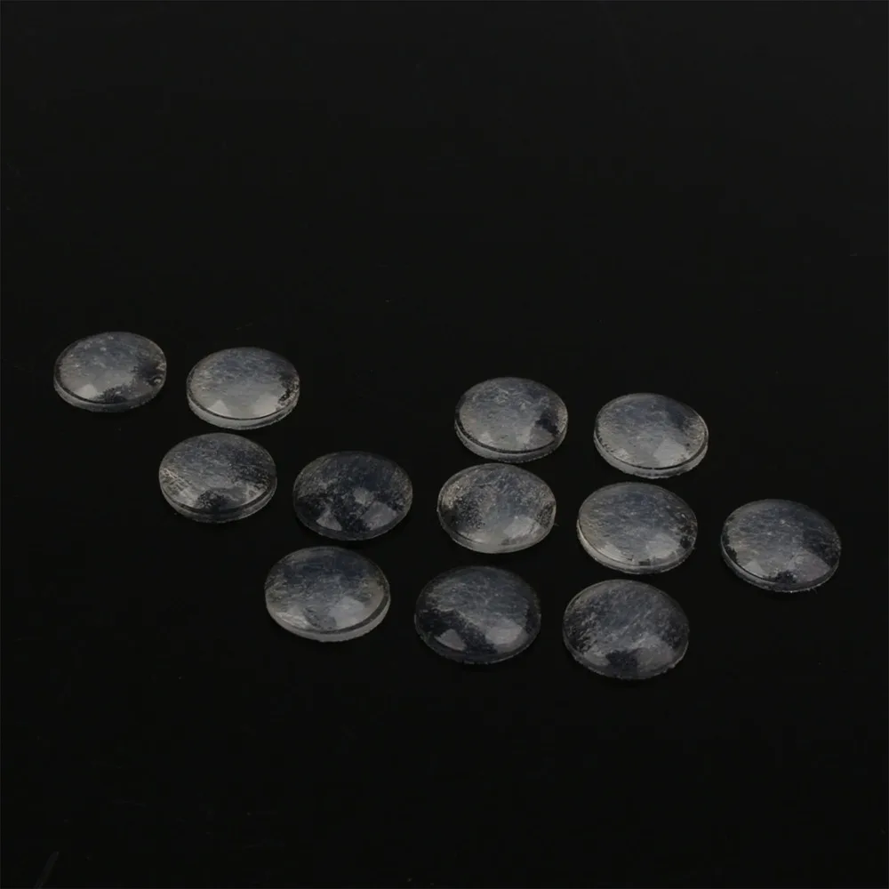 200pcs Noise Reduction Self Adhesive Bumpers Self-Adhesive Backing 6x2mm Rubber Furniture Pads Anti-Slip Bumpons