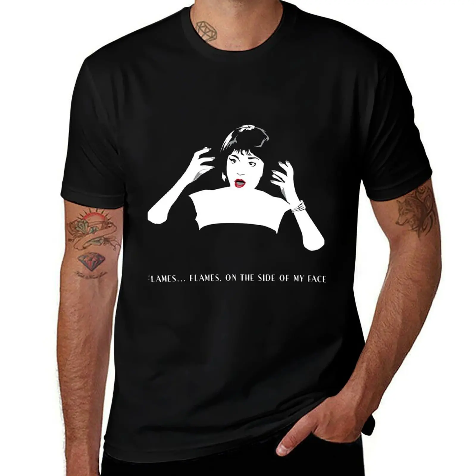 

Flames On For Fans T-Shirt t shirts for man cotton t shirt man cotton T-Shirt