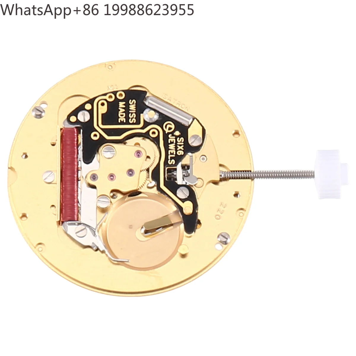 Jewels In Quartz Watches - Quarzwerk-Uhrenzubehör, 6 Juwelen für 220 Uhrwerk,