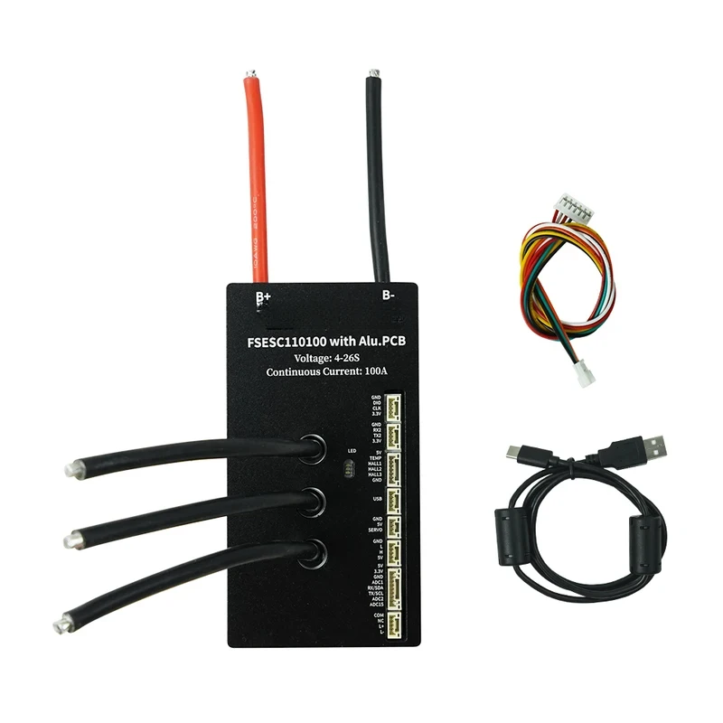 

Flipsky FSESC 110100 14- 110V With Aluminum PCB Based On VESC For Fighting Surfboard AGV Robot