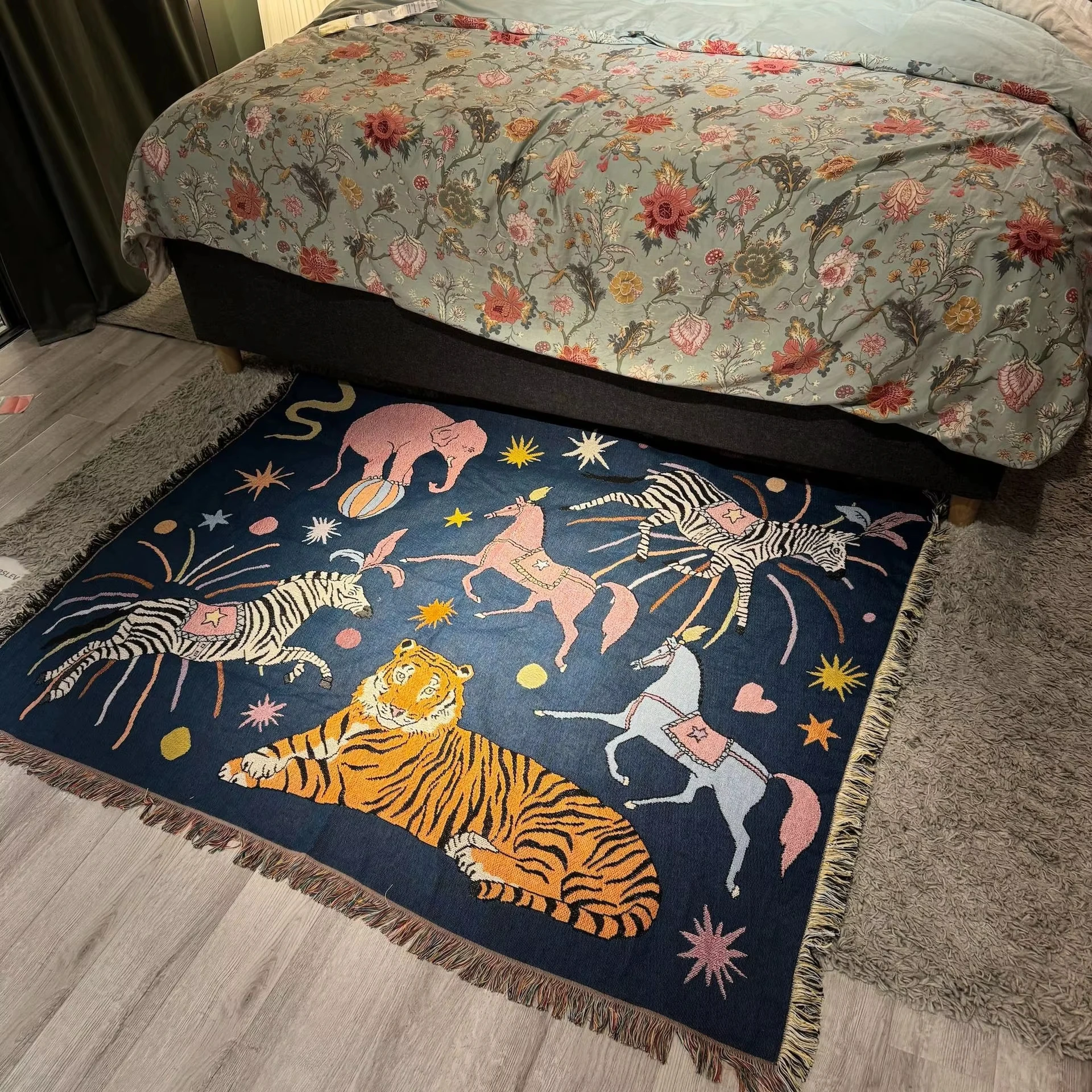 

Funny Zebra Blanket Thickened Full Cover Universal Sofa Blanket Office Nap Air Conditioning Blanket Cover Blankets Cartoon deken