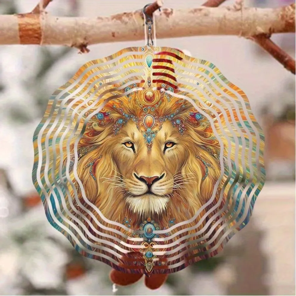 2D Colorful Lion Du…