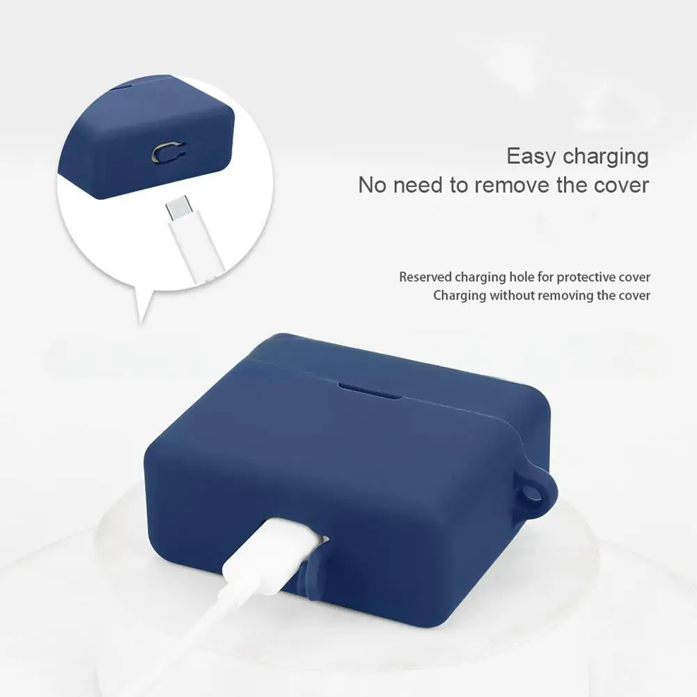 For MOONDROP MOCA Earphone Protective Cover Silicone Soft Case Shockproof Earphone Case Anti-scratch Earbuds Protector