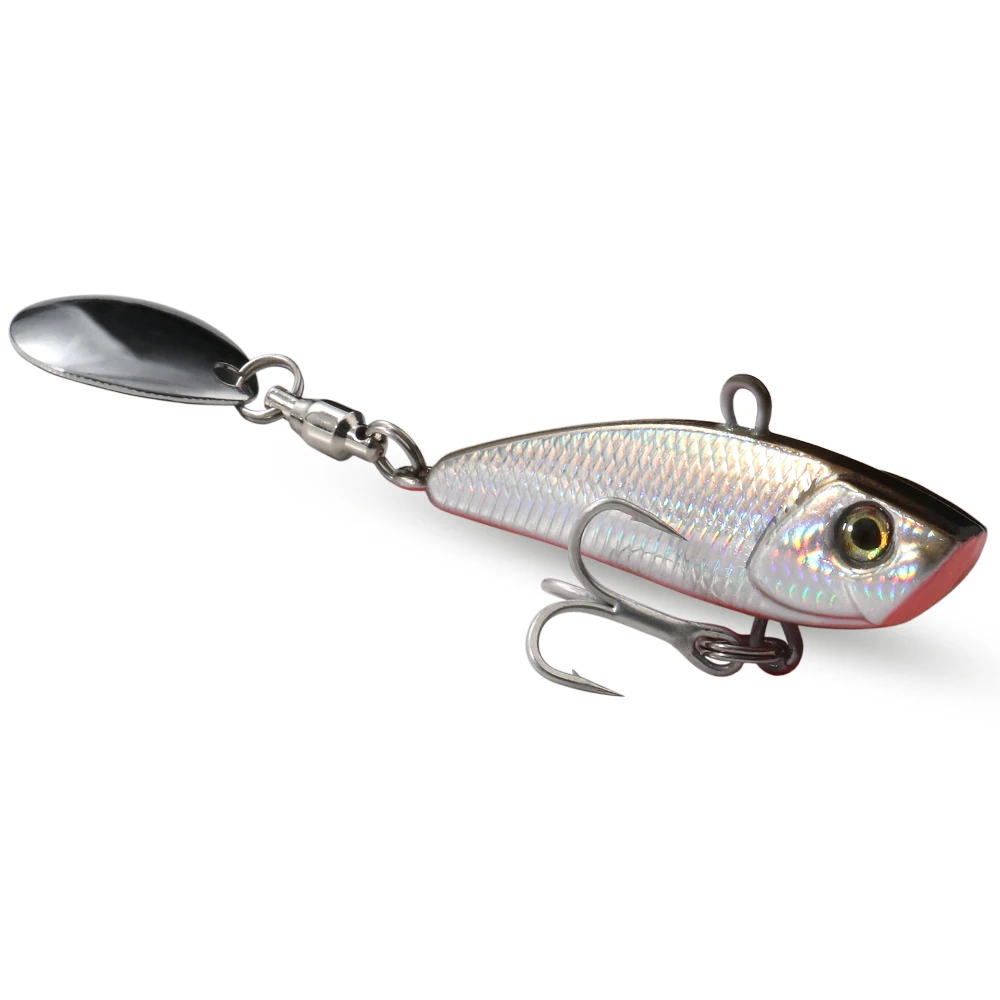 GOBAIT Metall-VIB-Köder 8g 11g 21g Spinnerbait Harter Köder 3D-Augen Weitwurf-Jig für Barsch- und Forellenangeln 1-7 Stück Pesca-Angelausrüstung