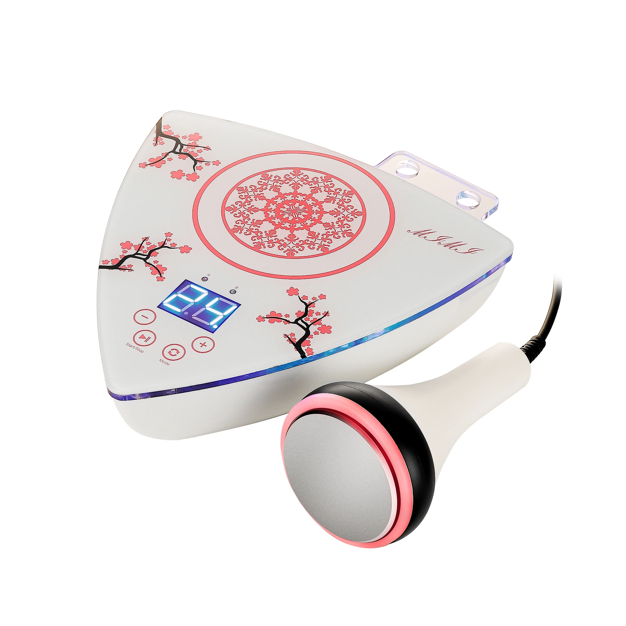 Massaggiatore dimagrante per il corpo con cavitazione ad ultrasuoni 80Khz per la perdita di peso brucia grassi, rassodamento della pelle