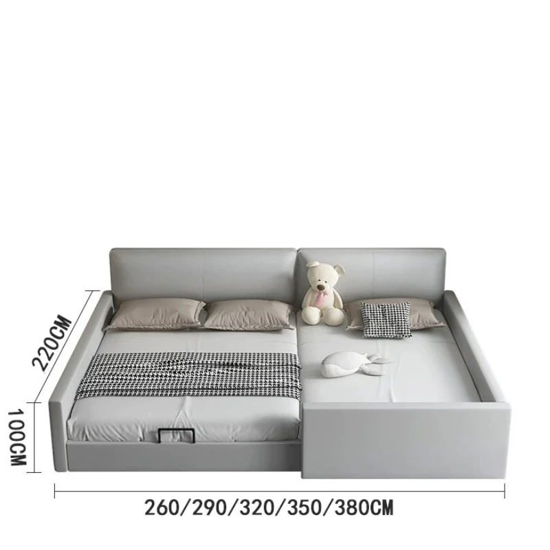 Castle Minimalist Tatami Beds Unique French Modern Cabinet Tatami Beds Space Saving Loft Muebles Para Dormitorio Home Furniture
