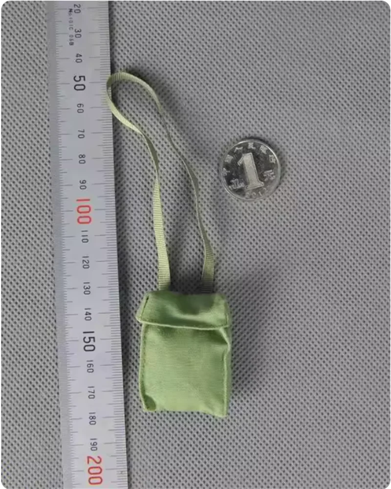 

1/6 Soldier Clothing Accessories Green Shoulder Bag High Quality Model Toy For 12'' Action Figure Body In Stock