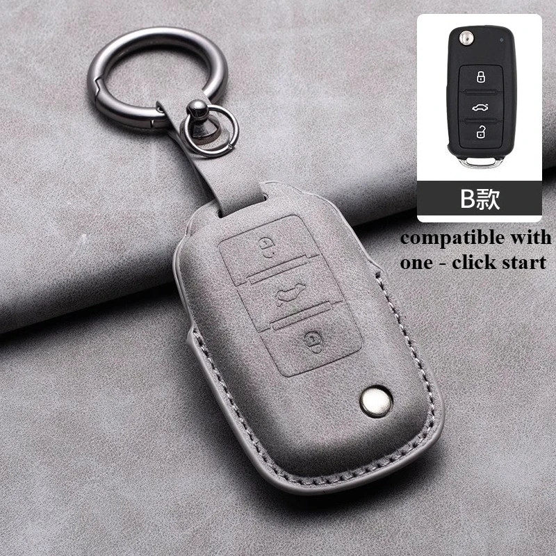 For Volkswagen ID4/ID3/ID6/Magotan/Sagitar/Bora/Tharu/Tayron/Lavida/Tiguan L/T-ROC Automobile Key Sleeve Scratch-proof Tools