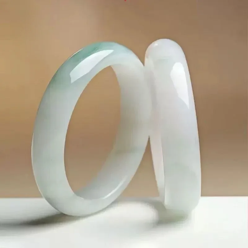 

Natural Tianshan Cuiyu Bracelet Cuiyu Flower Jade, Classic Jewelry