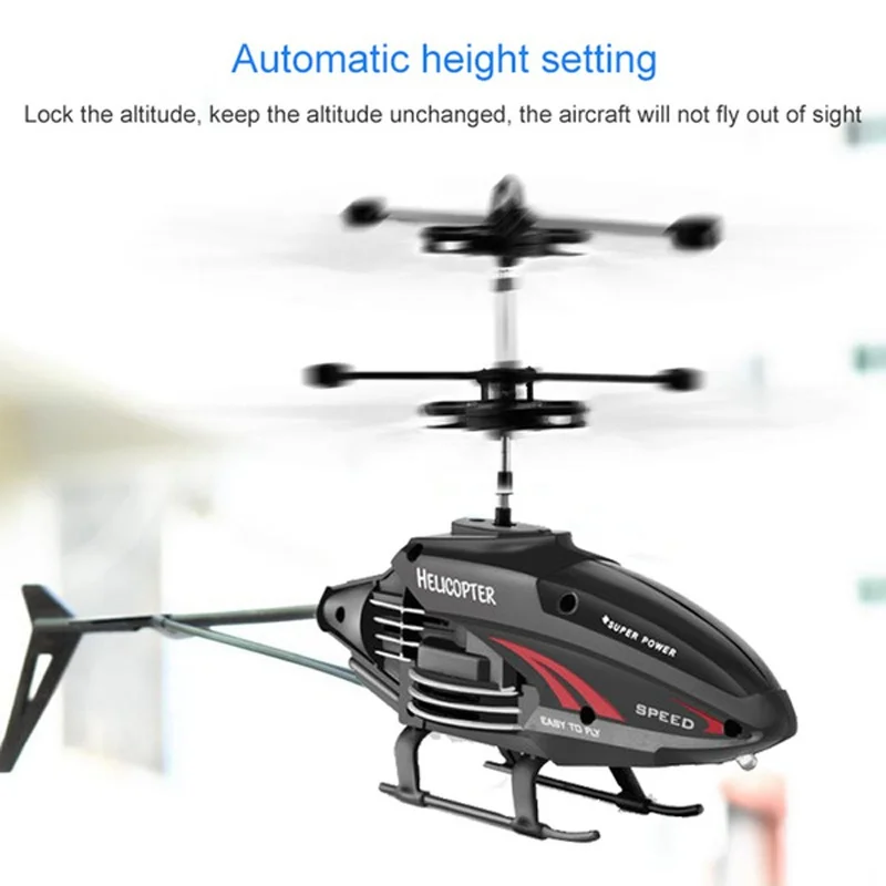 Flying Helicopter Toys USB Rechargeable Induction Hover Helicopter With Remote Control For Over  Kids Indoor And Outdoor Games