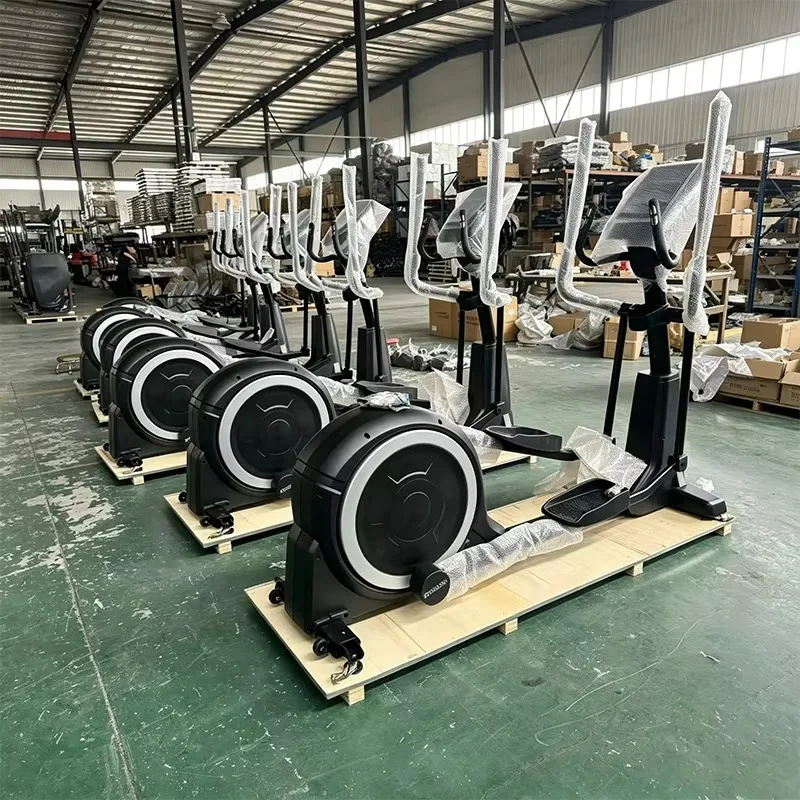 Magnetic Resistance Elliptical Cross Trainer Stepper Machine Indoor Home Gym Full Body Cardio Workout Silent Elliptical Trainer