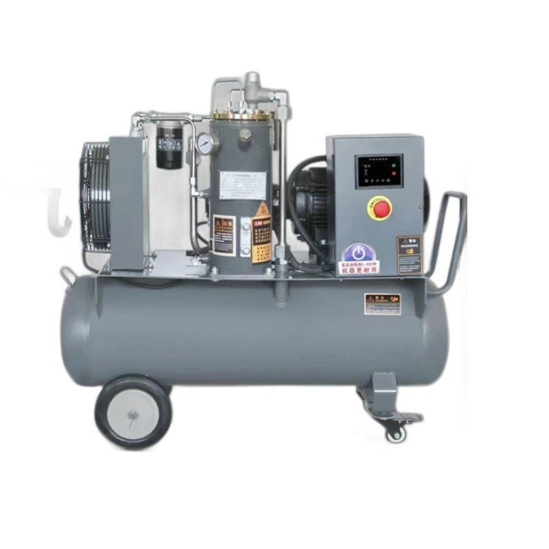 Sandblasted real stone paint latex paint small mobile 220V energy-saving outlet air compressor