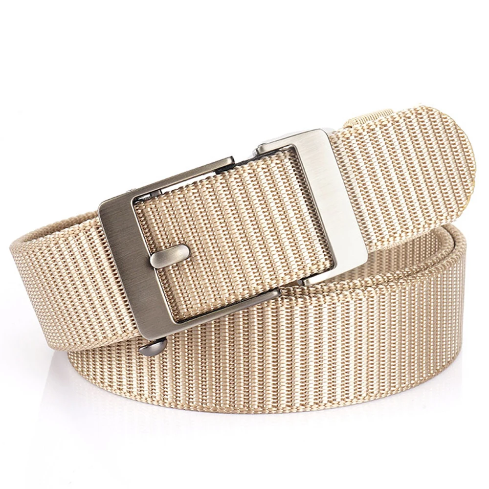 TUSHI New Automatic Buckle Nylon Belt Male Army Tactical Belt Mens Military Waist Canvas Belts Cummerbunds High Quality Strap