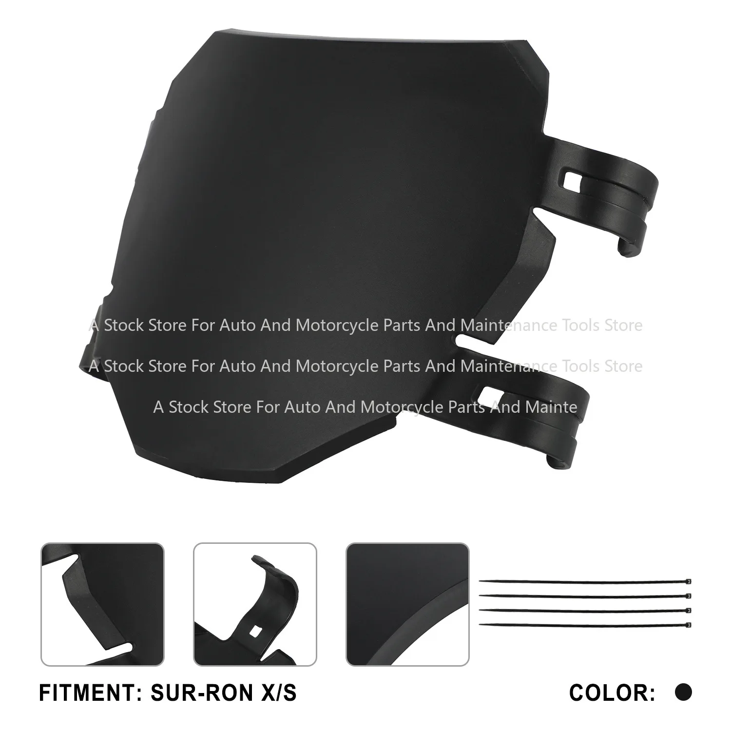 Suitable for SURRON X/S Motorcycle High-quality Pp Material Number Plate Modification Accessories