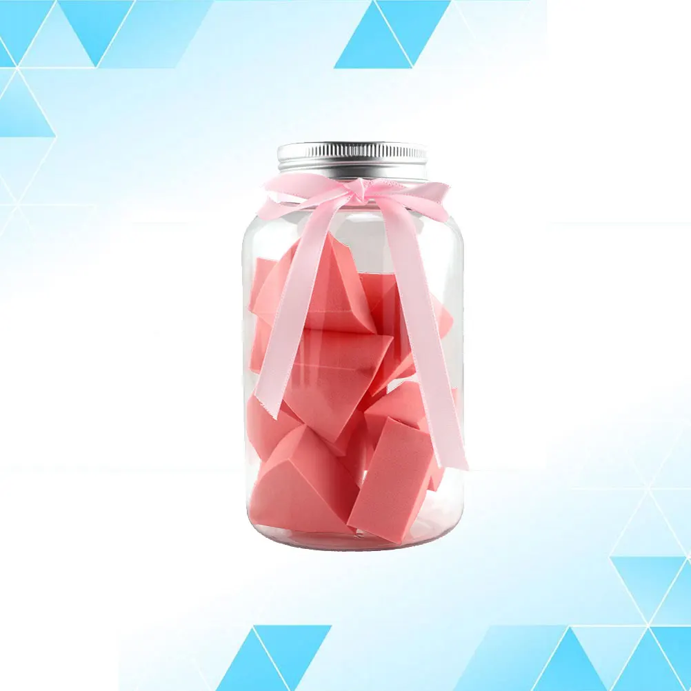 Dreieckiger Schwamm für flüssige Grundierung, flexibles, langlebiges Make-up-Werkzeug, Reise-Essential-Puderquaste, Make-up-Schwamm für das Gesicht