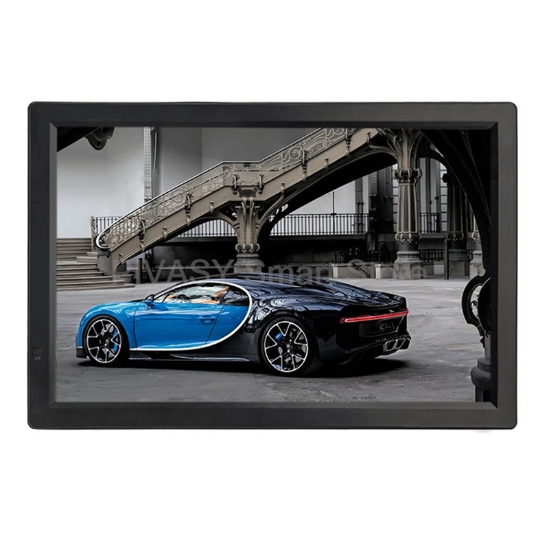 14インチポータブルデジタルTVモニター小型バッテリーミニカーテレビプレーヤー可動式LED国内屋外軽量スリム