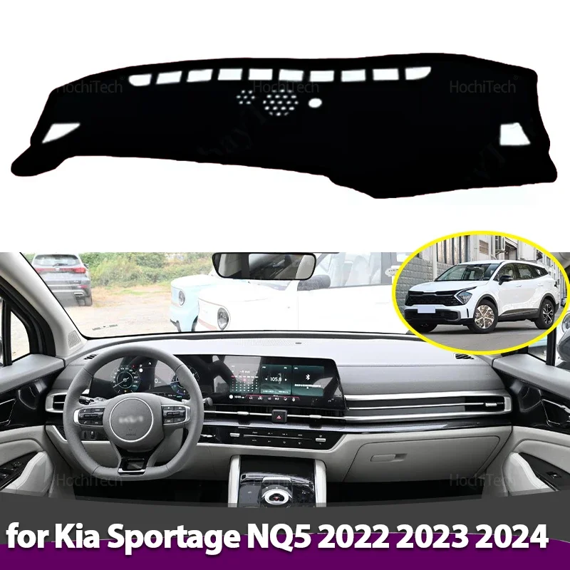 for Kia Sportage NQ5 2022 2023 2024 Anti-Slip Dashboard Cover Protective Pad Car Accessories Sunshade Carpet