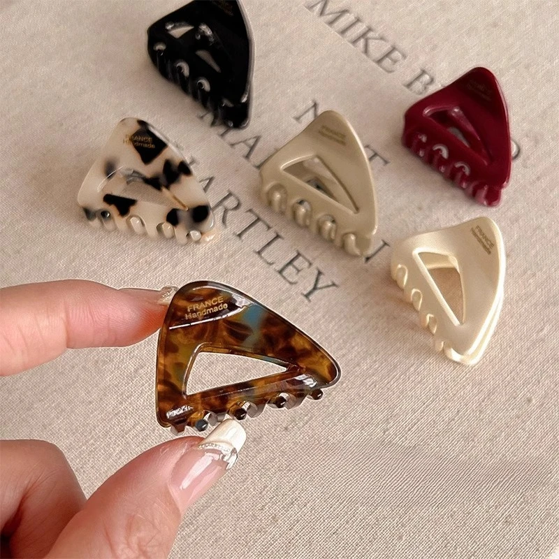 

French-Style Acetate Hair Clip for Women Hair Clip for Back-of-Head Updo Elegant and Versatile Hair Accessory
