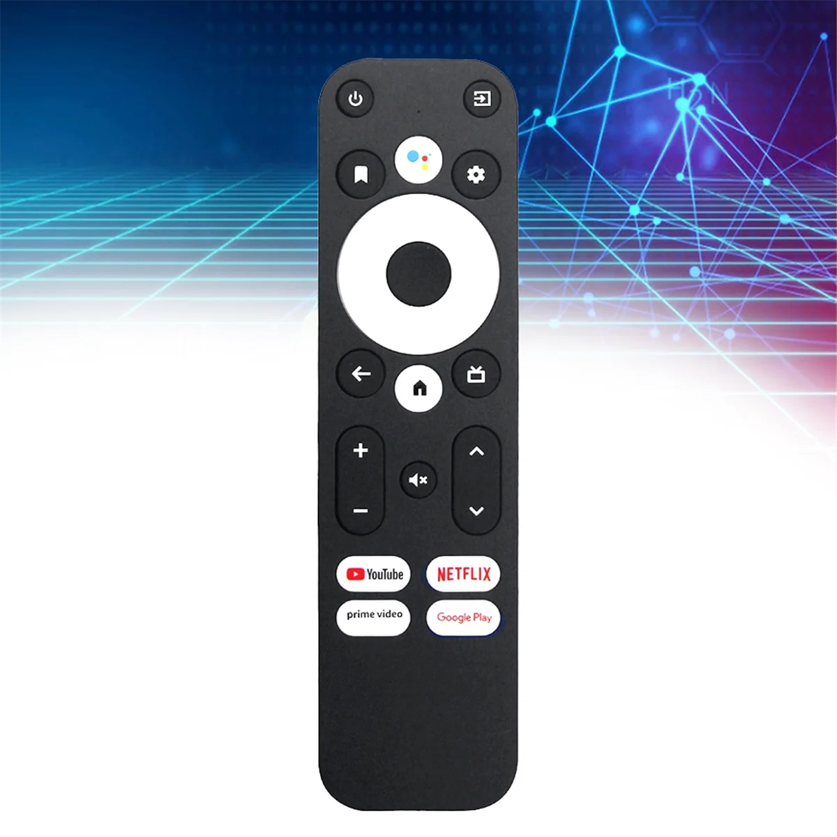 Remote Control suara pengganti untuk MECOOL/ONN KM2 Plus kotak TV Android untuk MECOOL KM2,KM2 Plus,KM7 Plus,KD3, KD5