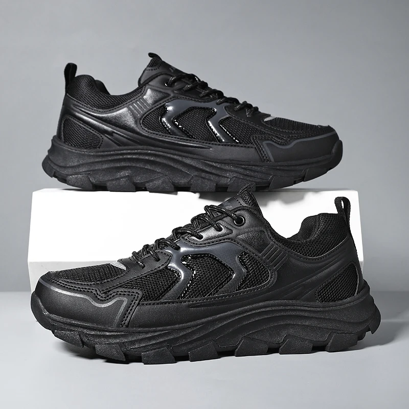 YRZL Mens Athletic Shoes 2025 Running Sneakers Breathable Comfortable Trainers Non Slip Walking Shoes Men Sports Casual Footwear